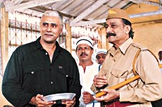 Issar (left) in Hindustani ... Fighting the corrupt