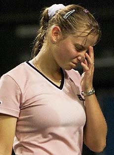 Australian tennis player Jelena Dokic 
