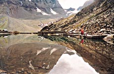 The Mani Mahesh lake