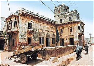 The Neemalee chaupal in Lakhan Majra