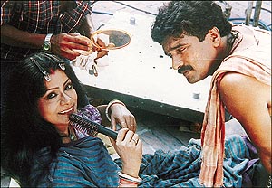 A scene from Govind Aur Ganesh
