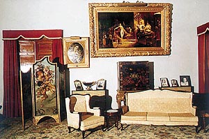 Interior of a palace in Patiala