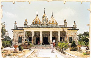The skills of temple construction are passed on from one generation to another 