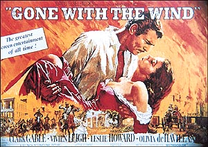 The release of Gone with The Wind was a major milestone in cinematic history