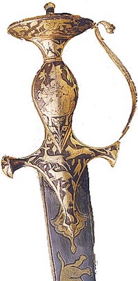 Sword (detail of hilt)