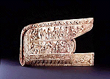This gold artwork from the 4th century BC, called Gorytos Cover, is among the pieces in the shown in "Gold of the Nomads, Scythian Treasures from the Ancient Ukraine", an exhibit at the Walters Art Gallery in Baltimore that runs through May 28. — AP/PTI