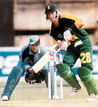 Herschelle Gibbs: On a sticky wicket