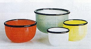 Crystal glass tableware