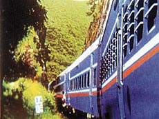 Travelling by a toy train is a memorable experience