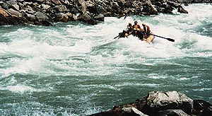 Navigating through rapids can be an exhilarating experience — Photo by Rakesh Mahindra