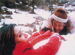 A scene from The End.