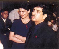 Priyanka with Robert