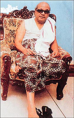 Tamil Nadu CM M. Karunanidhi