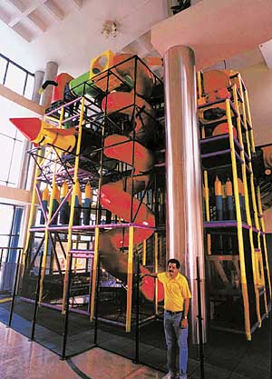 Funkie Orbit is a safe and comfortable indoor play zone