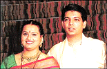Shilpa Shirodkar tied the knot with Holland resident Apresh Ranjit at a simple ceremony in Mumbai on Sunday