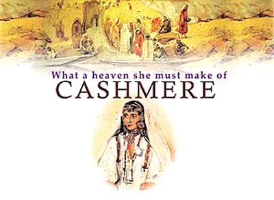 What a heaven she must make of Kashmere