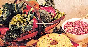 Go in for low-calorie, nutritious food