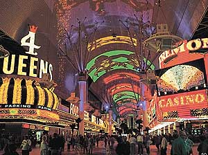 The Fremont Street experience