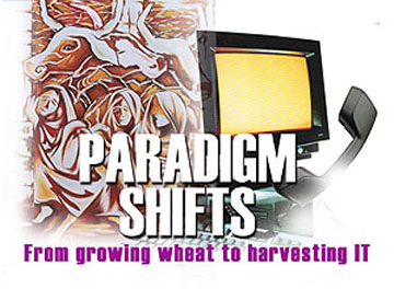 PARADIGM SHIFTS FROM GROWING WHEAT TO HARVESTING IT