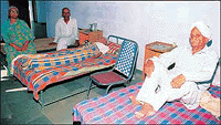 Inmates of old age homes spend their time in prayers and rest, learning to accept their changed circumstances