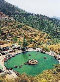 A lake near Mussoorie