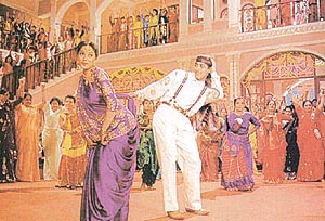Madhuri Dixit with Salman Khan in HAHK: A musical triumph