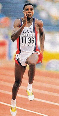 Olympic legend, Carl Lewis