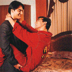 Arbaaz Khan with his brother Salman