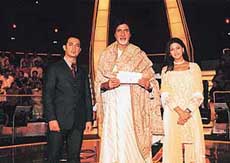 Aamir, Bachchan & Sonali on KBC... festive season