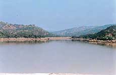 A view of Perch Dam