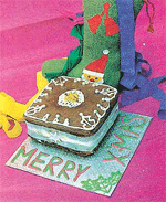 A dates and nuts cake adds to the festive gaiety