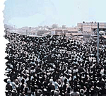 A still from Sir Richard Attenboroughs film Gandhi