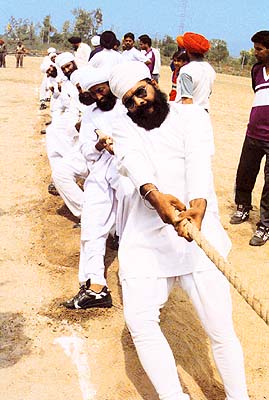 Tug of war