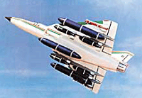 The first prototype of the light combat aircraft on its maiden flight in Bangalore on Thursday.