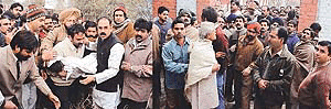 Rajkumar lays to rest his son who was kidnapped and strangled to death