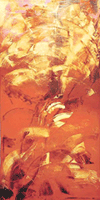 Sanjeev Kumars work on display at Art Folio, Sector 9, Chandigarh on Tuesday.