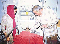 Sahil, who was rescued from kidnappers on Monday night, is recovering in the CMC Hospital, Ludhiana, on Tuesday.