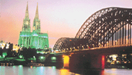 A view of the Cologne Cathedral, Germany