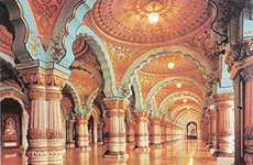 The colonnaded Durbar Hall