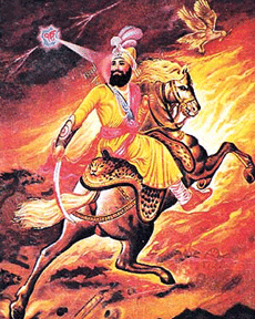 While leaving Raikot, Guru Gobind Singh gifted his sword to Rai Kalha