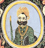 A portrait of a thakur of Barwaa