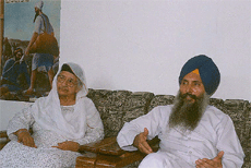 Giani Kewal Singh , Jathedar, Takht Sri Damdama Sahib, Talwandi Sabo, talking to the Tribune team at his residence in Talwandi Sabo on Tuesday. 