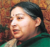 Tamil Nadu Chief Minister J. Jayalalitha.