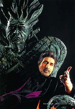 Indian superstar Amitabh Bachchan strikes a pose in this undated handout from the Bollywood film 'Aks' (Reflection).