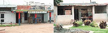 Police station of Sohana and a police post of Phase XI being run from dilapidated buildings in SAS Nagar.