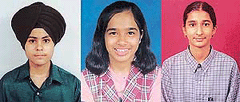 From left: Saurabh Singh, Monica Ansal, Gurleen Kaur