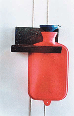 A bottle holder for the elderly.