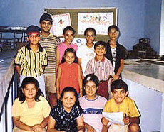 Participants of a short course on fabric decoration organised on the Punjab Agricultural University campus in Ludhiana.