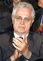 French Prime Minister Lionel Jospin applauds after Beijing won the contest to host Olympic 2008 Summer Games as he sits at the International Olympic Committee session in Moscow, on Friday.