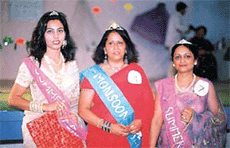 Monsoon Queens  Ms Sheetal Nayyar, Ms Pammi Sidhu and Dr Achla Gupta. 